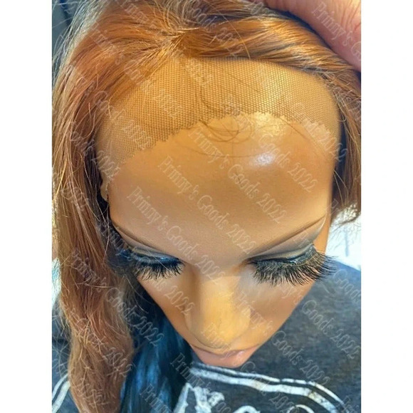 Synthetic Lace Front Wig Wavy Long Layered 18-20" Beach Wave 20" 4/30/1B Hair - Picture 9 of 12